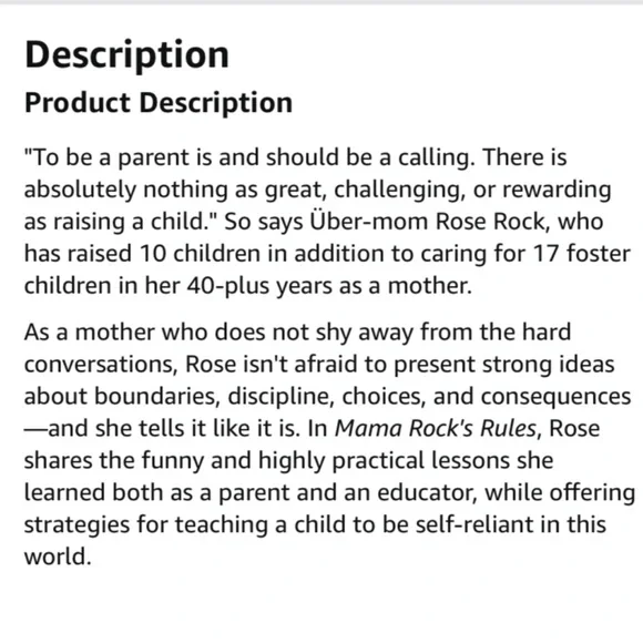 MAMA ROCK’S RULES by Rose Rock - Picture 3 of 16